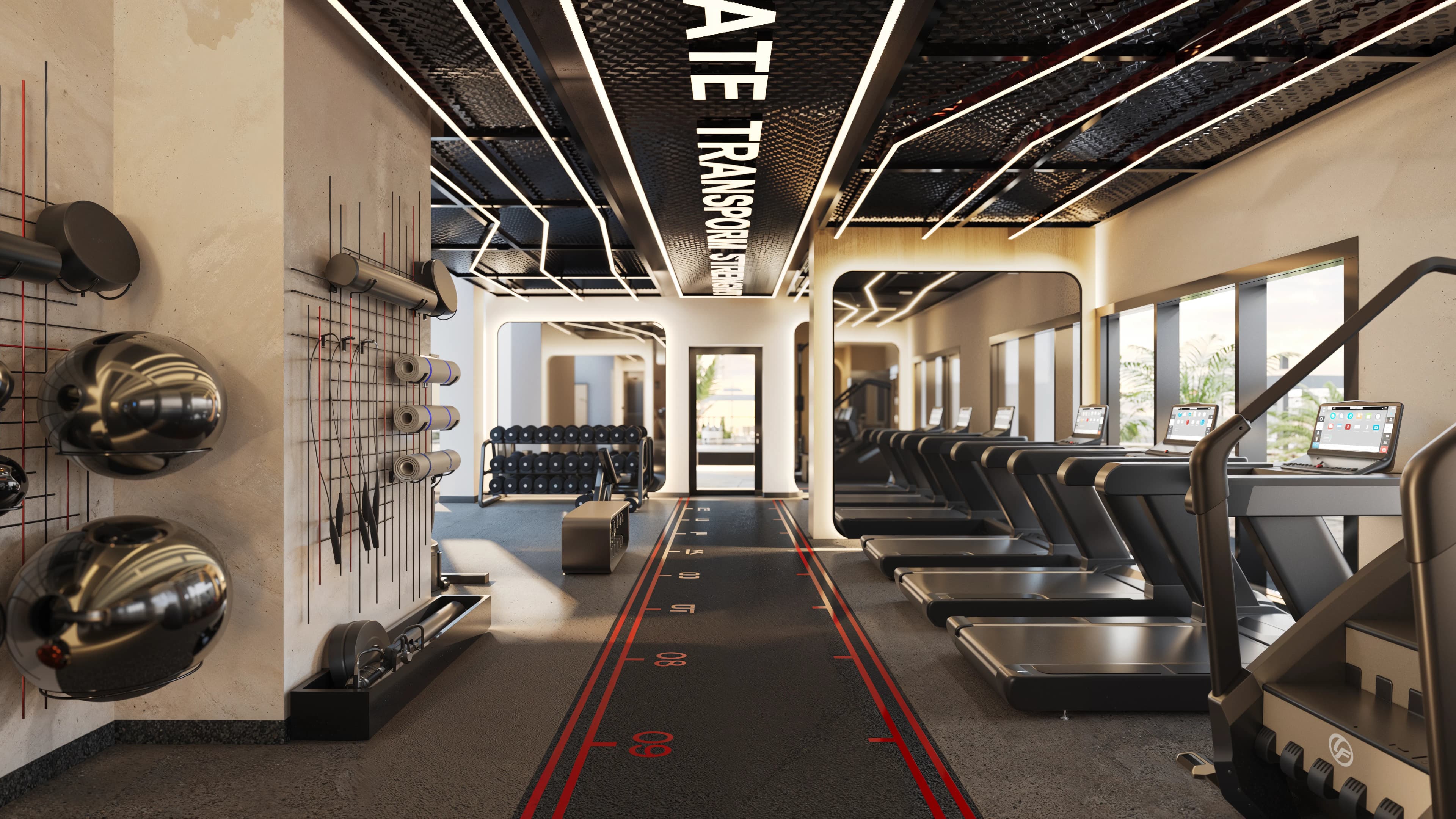 Gym & Fitness Area