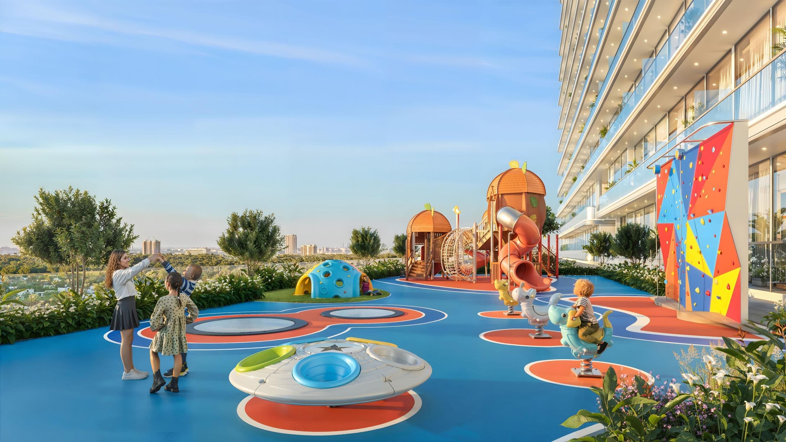 Outdoor Kids Play Area