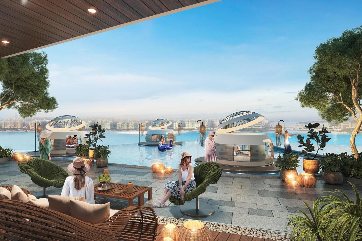 Floating Spa Pods