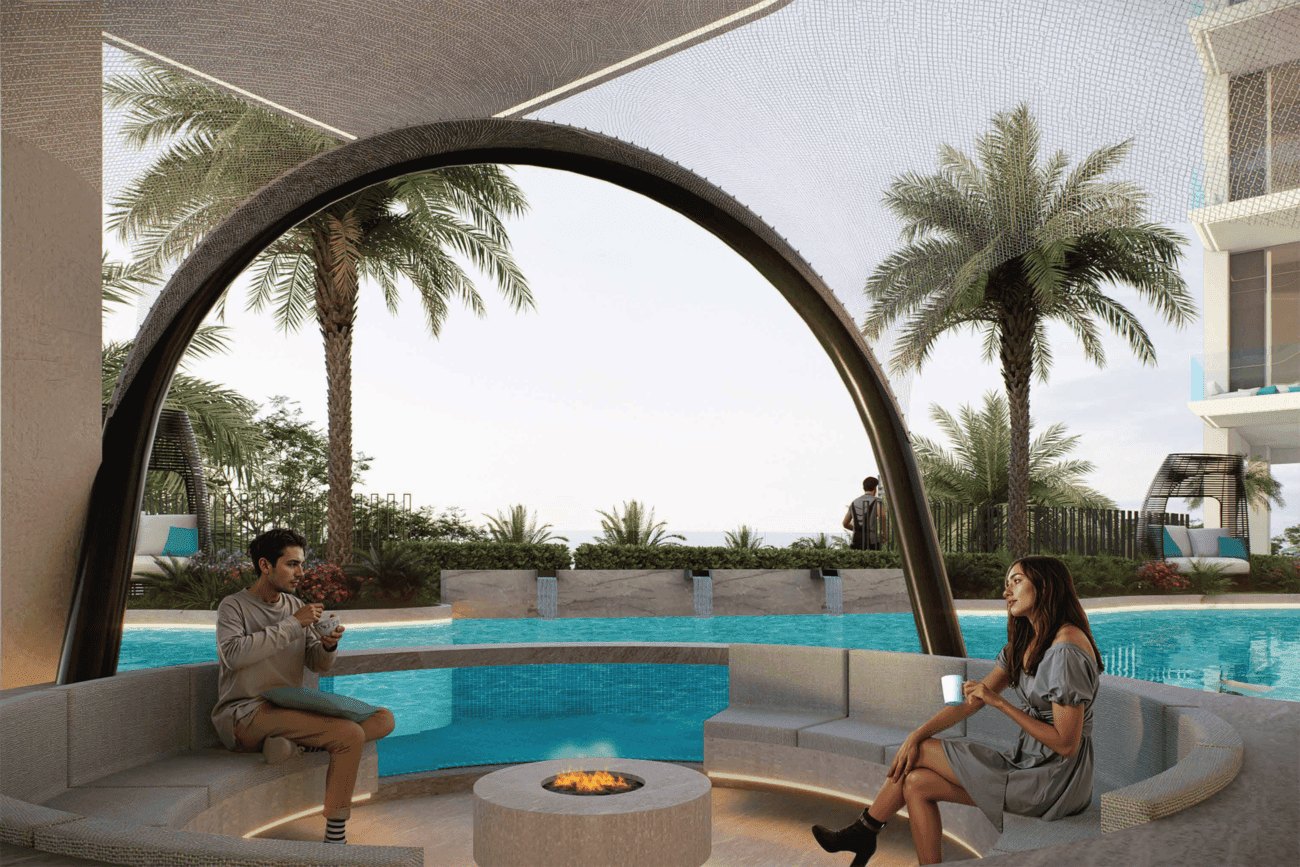 Sunken Seating Area