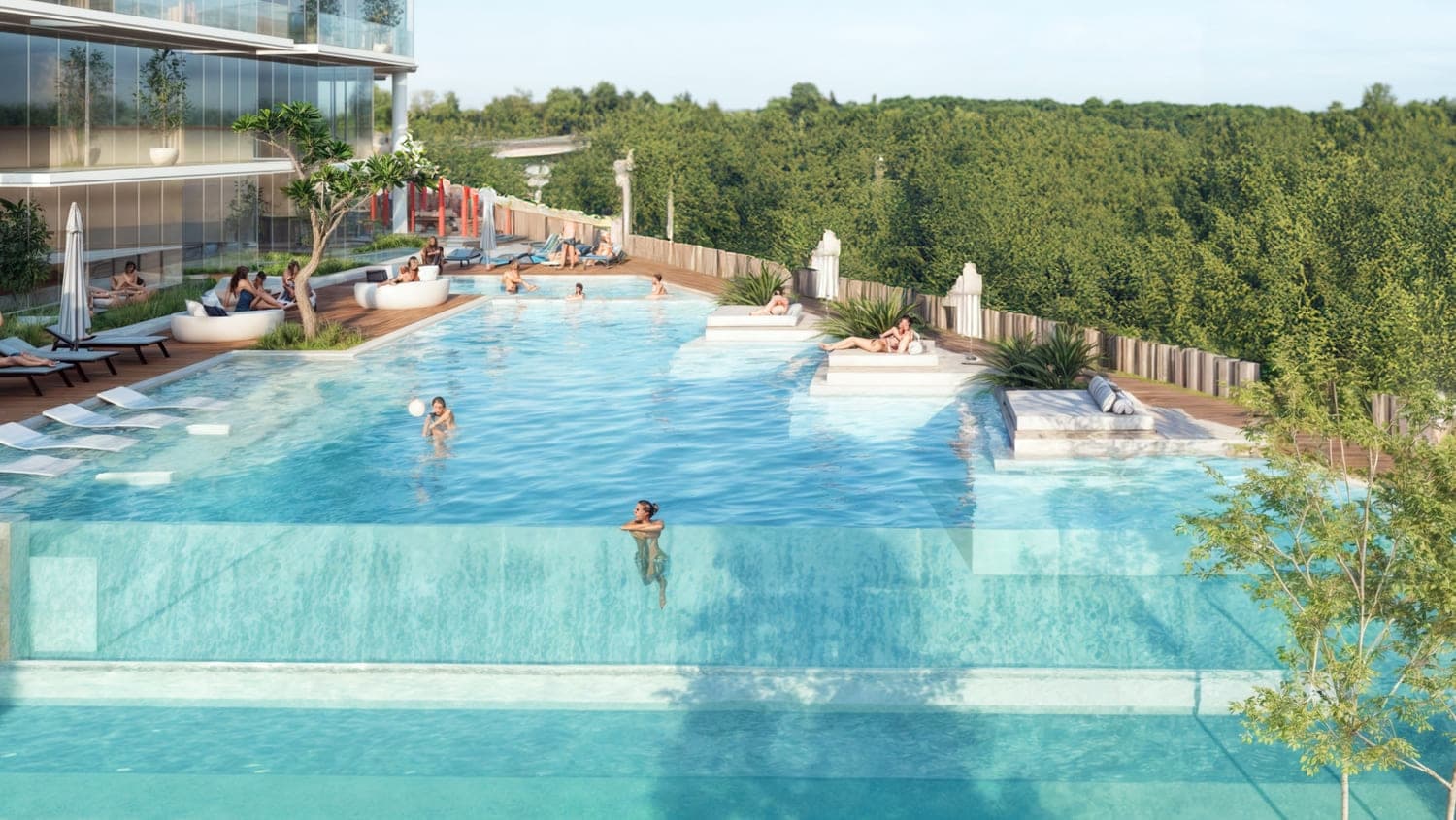 Rooftop Infinity Pool & Sundeck