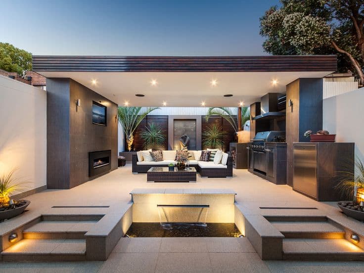 Outdoor & Indoor Party Areas