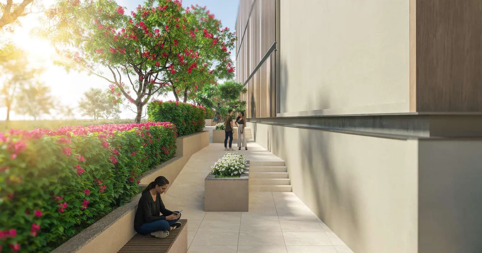 Outdoor Shaded Seating