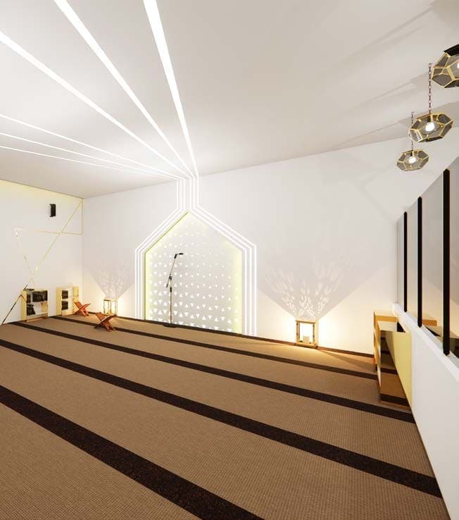    Male & Female Prayer Room