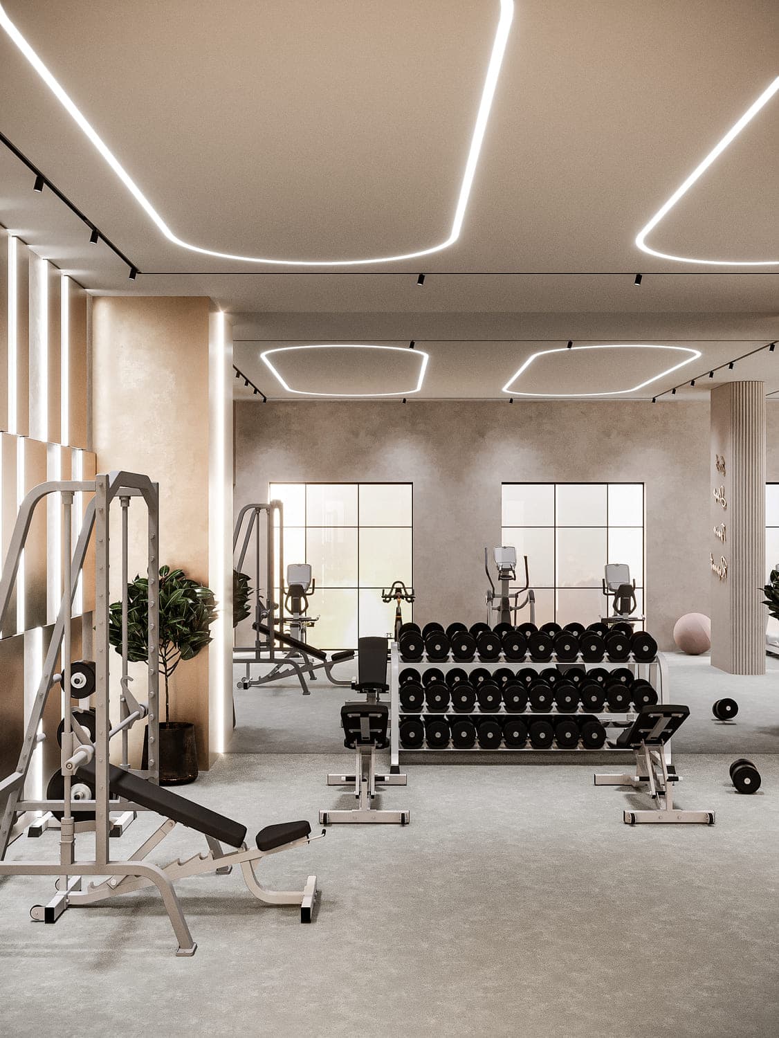 Fully Equipped Gym