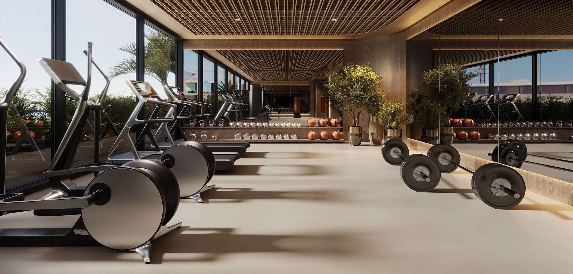 Fully-Equipped Gym