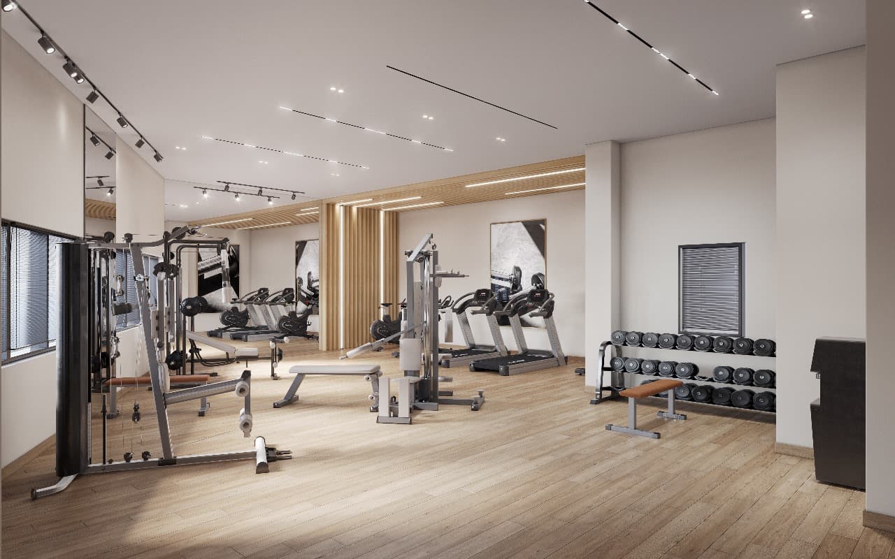 Fully Equipped Gym