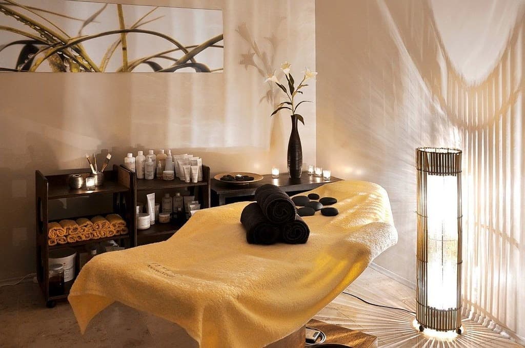 Indoor & Outdoor Massage Area