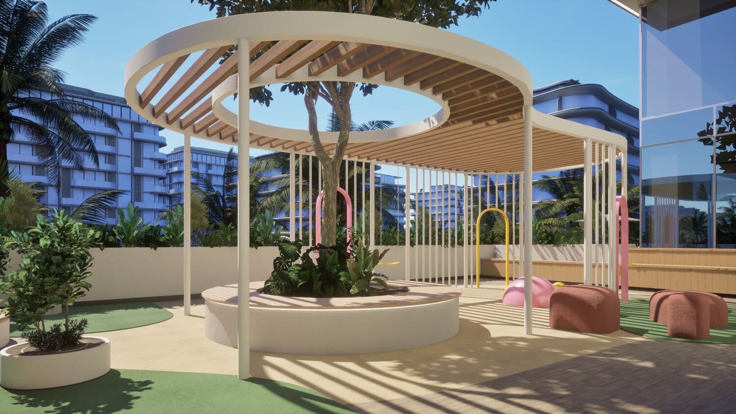 Children'S Pool & Play Area