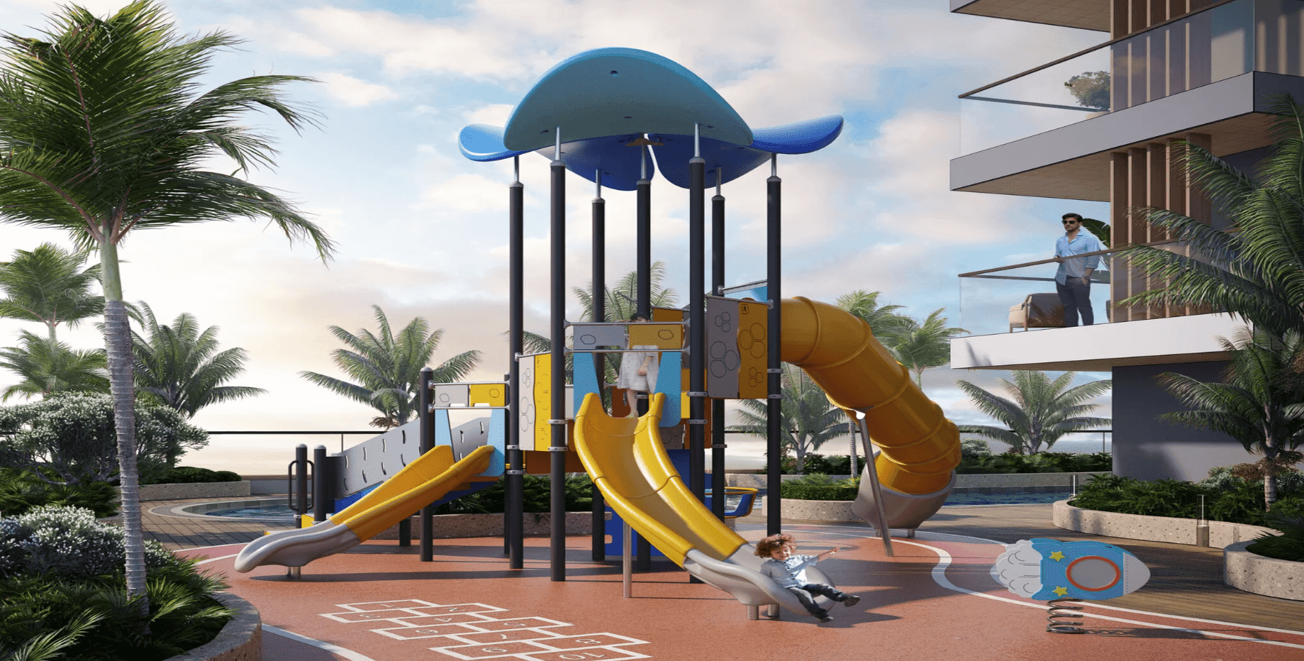 Outdoor Kids Play Area
