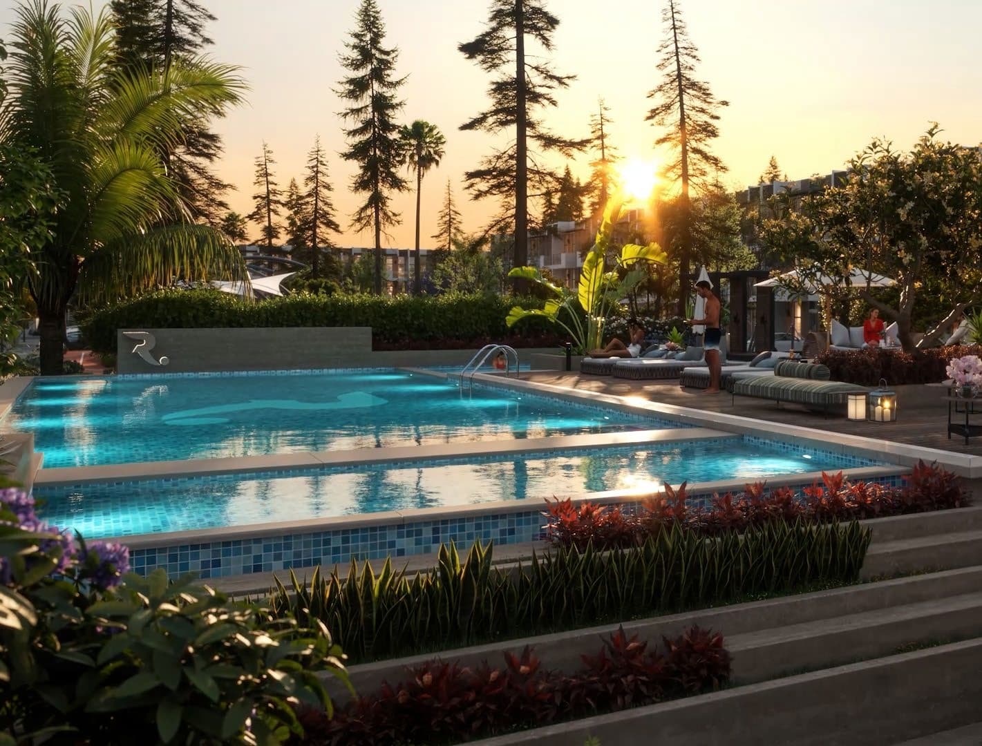 Large Swimming Pool 