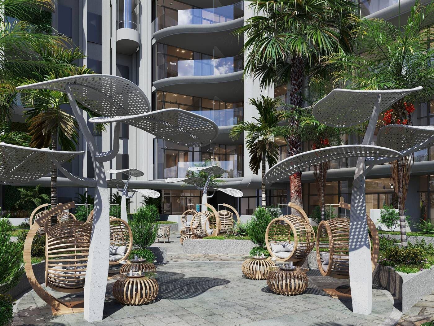 Outdoor Family Bbq Place