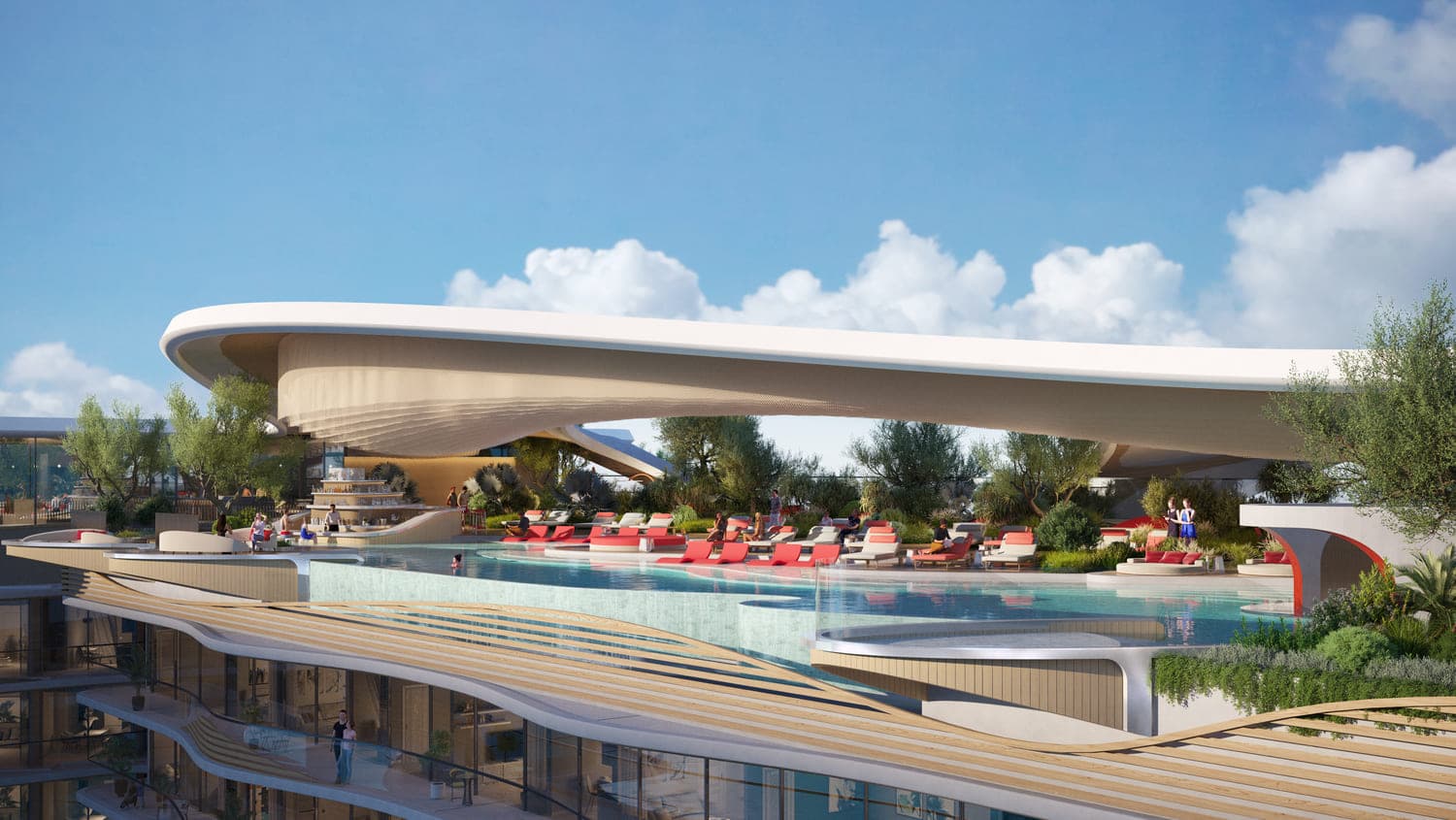 Rooftop Infinity Pool