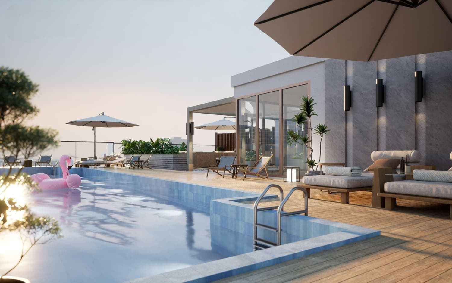 Rooftop Pool