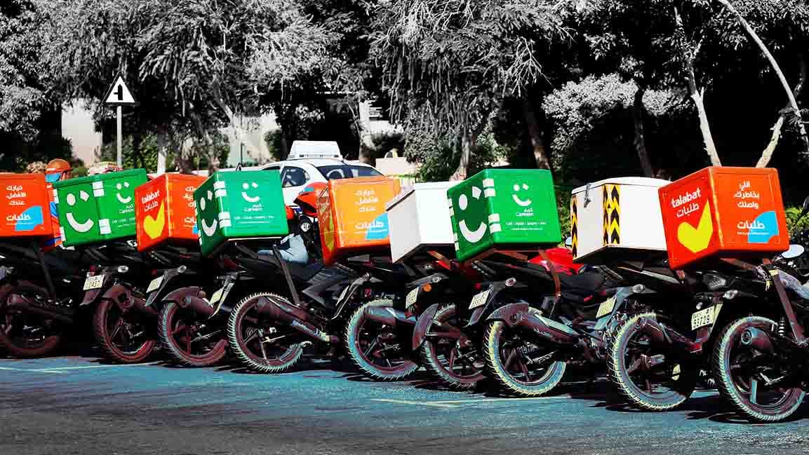 Delivery Riders Parking Area