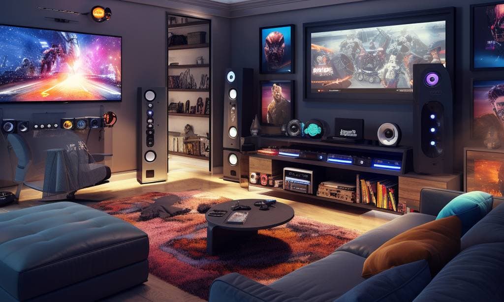 Indoor Video Game Room