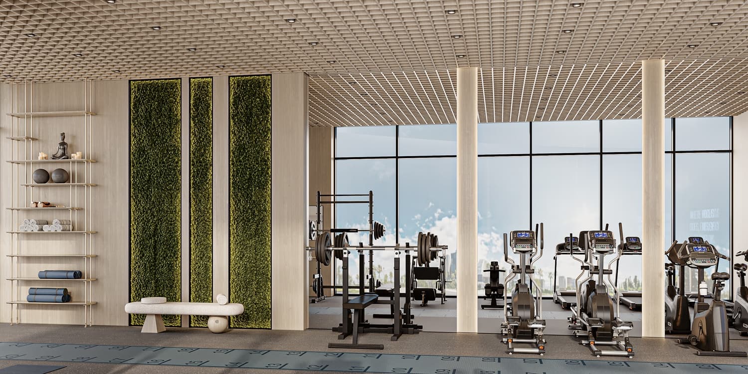 Fully Equipped Gym