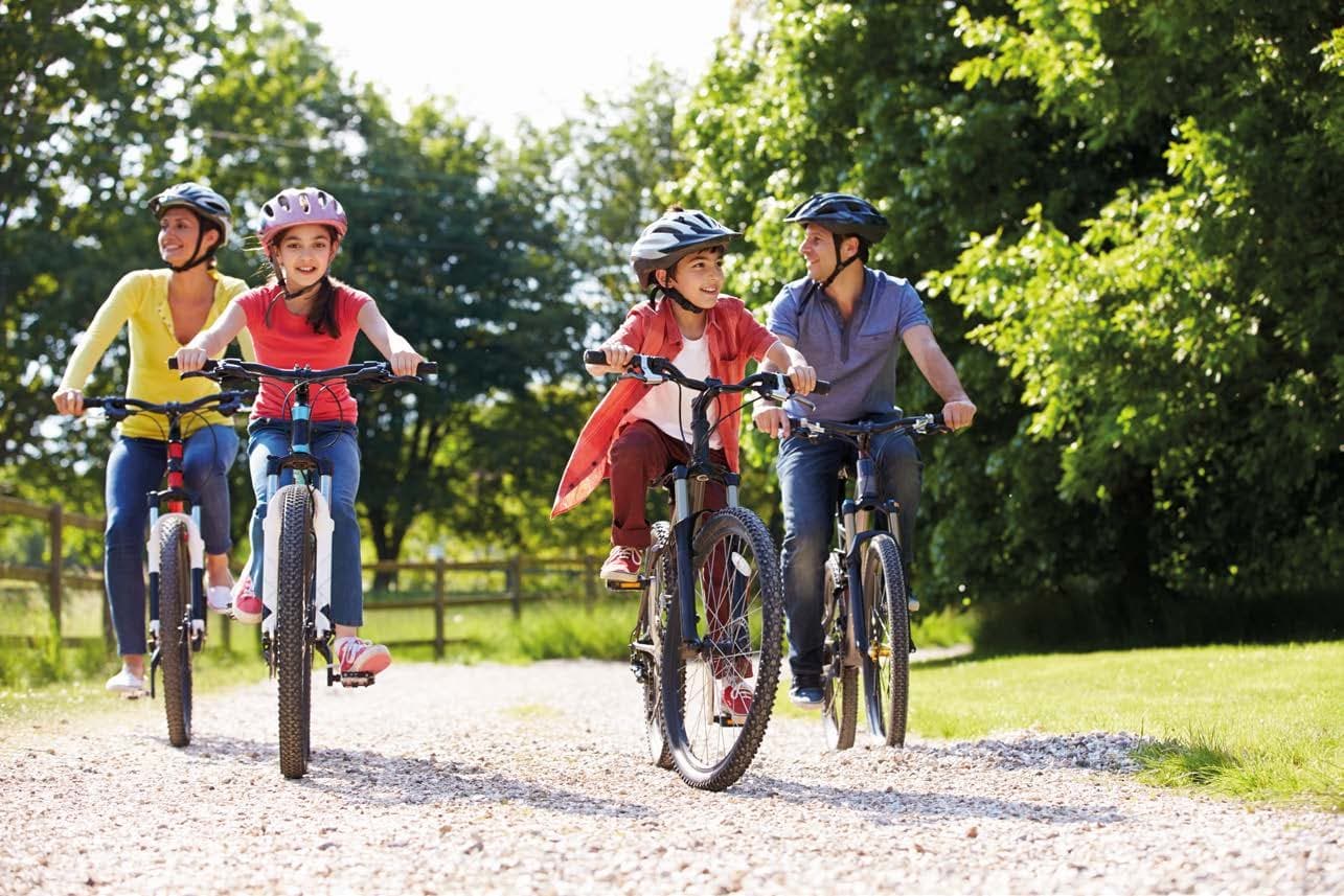 Jogging And Bicycle Tracks