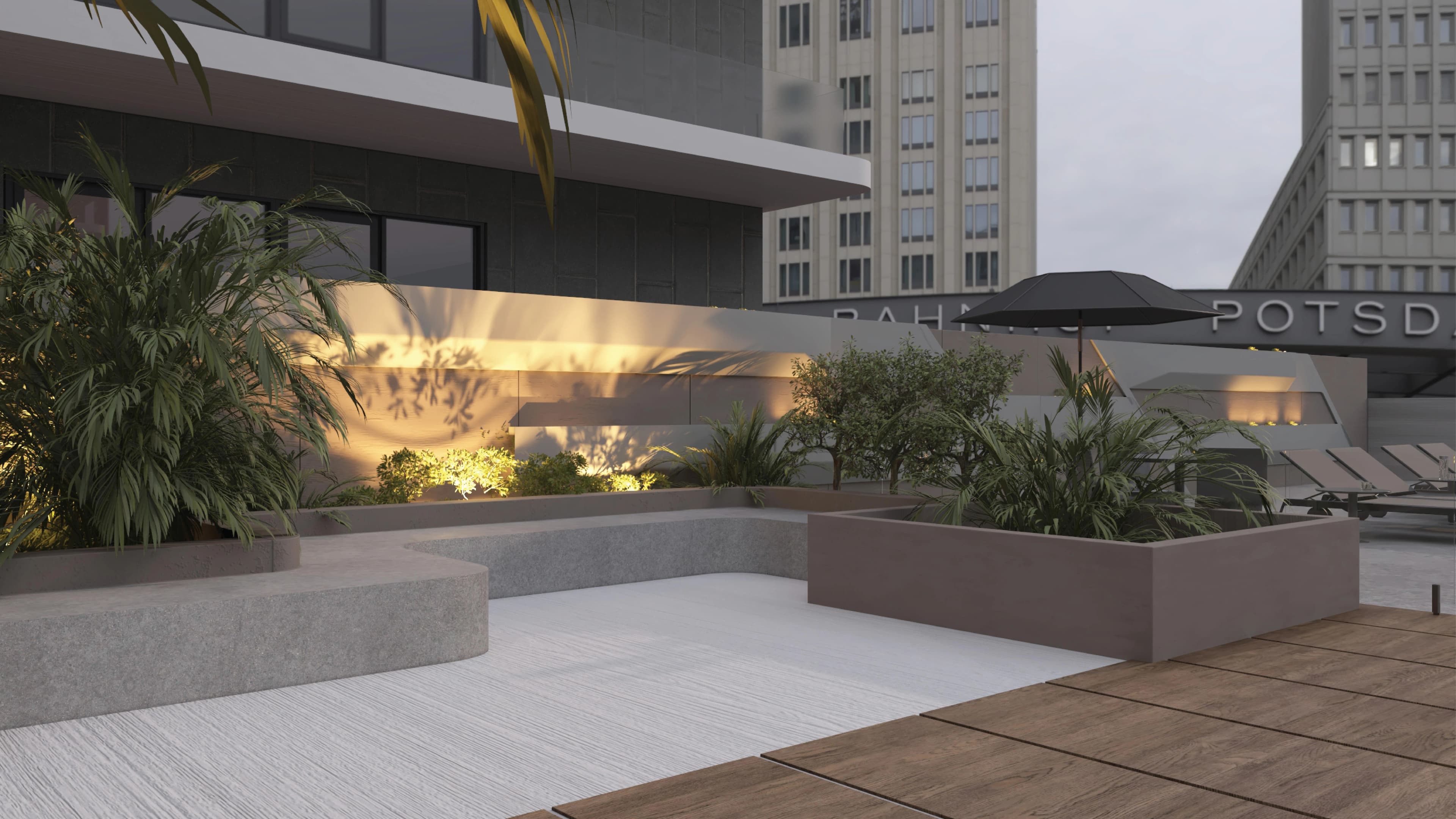 Landscaped Garden