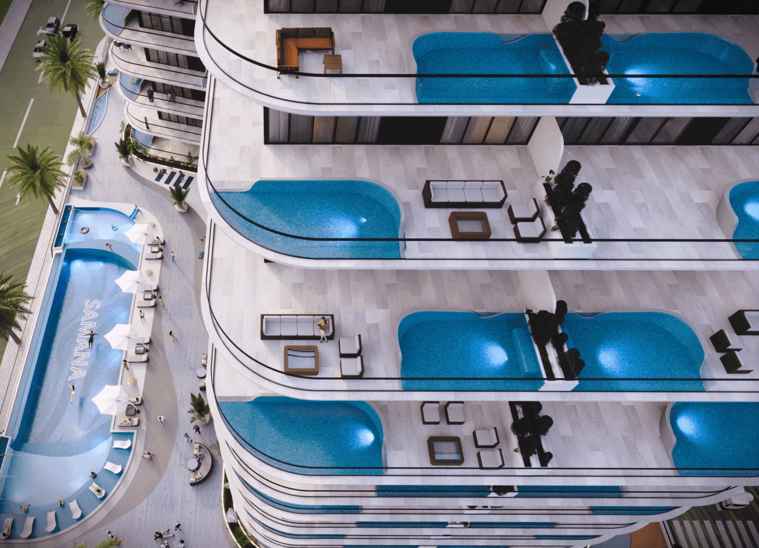 Private Swimming Pool Apartments 