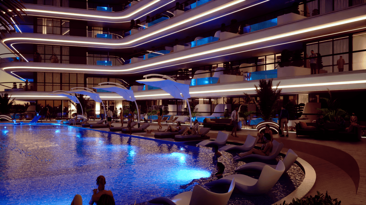 Leisure Pool Deck