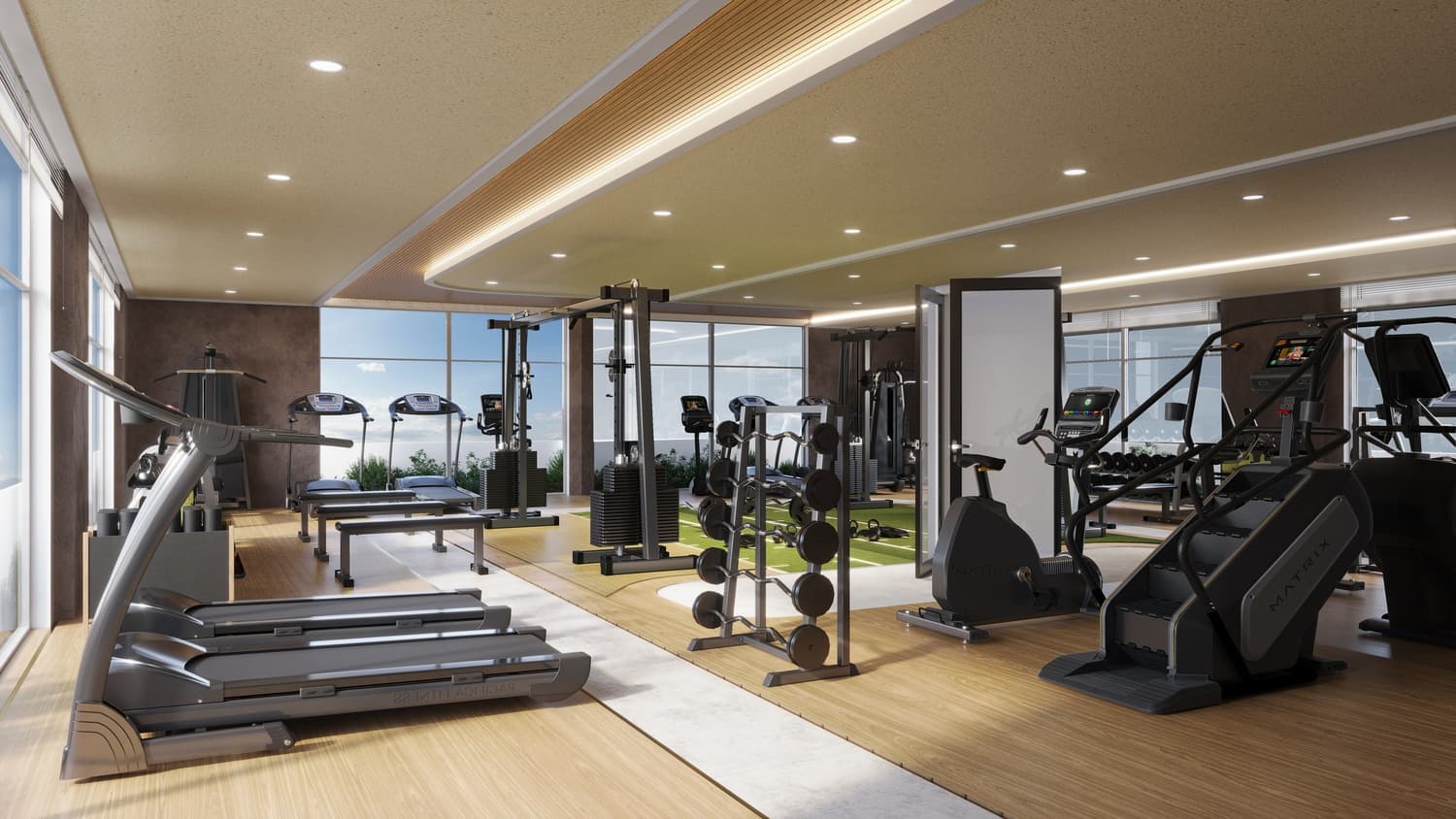 Fully Equipped Gym