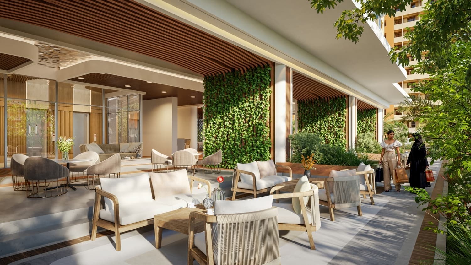 Indoor & Outdoor Sitting Spaces