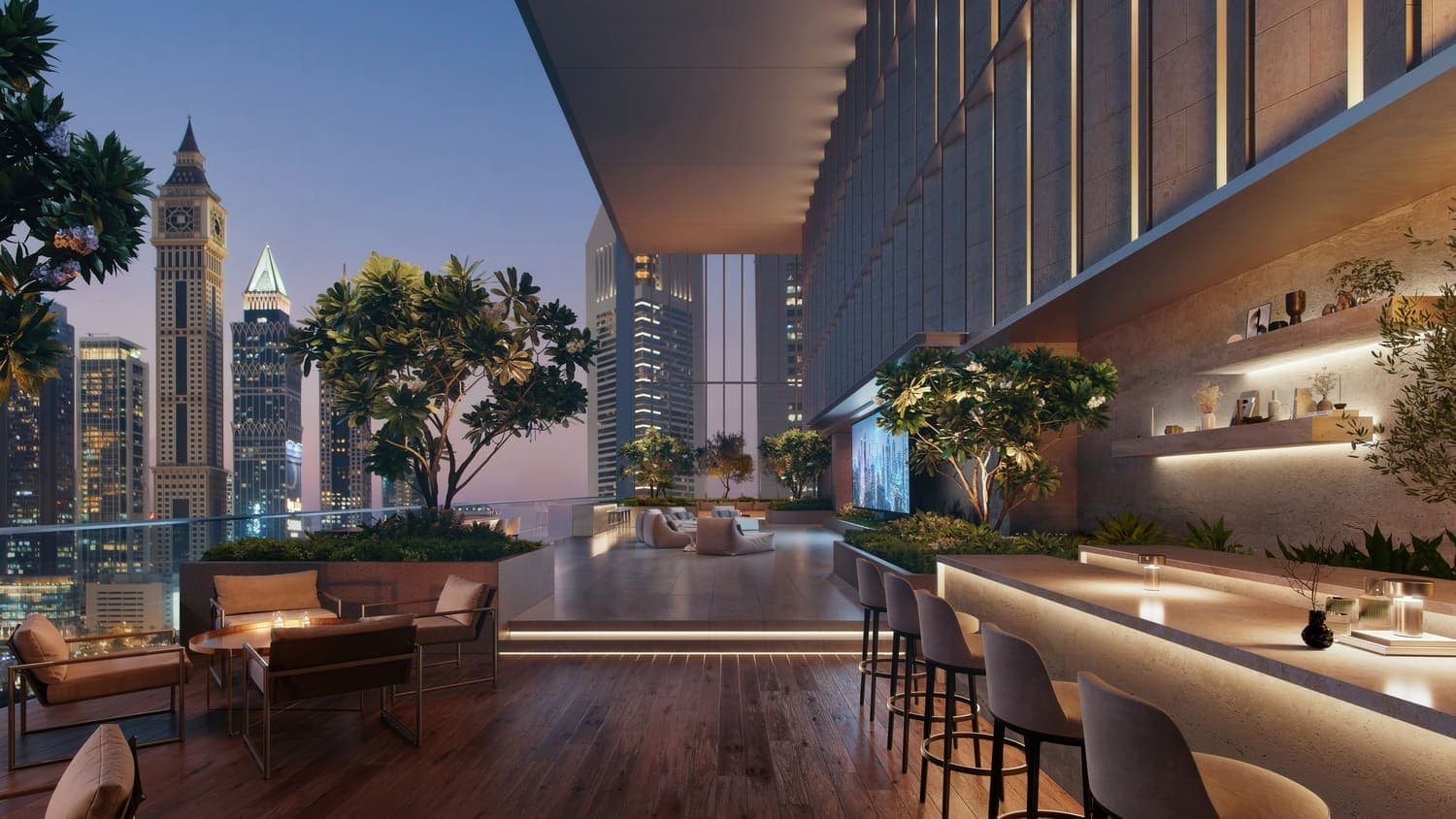 Exclusive Lounge Areas