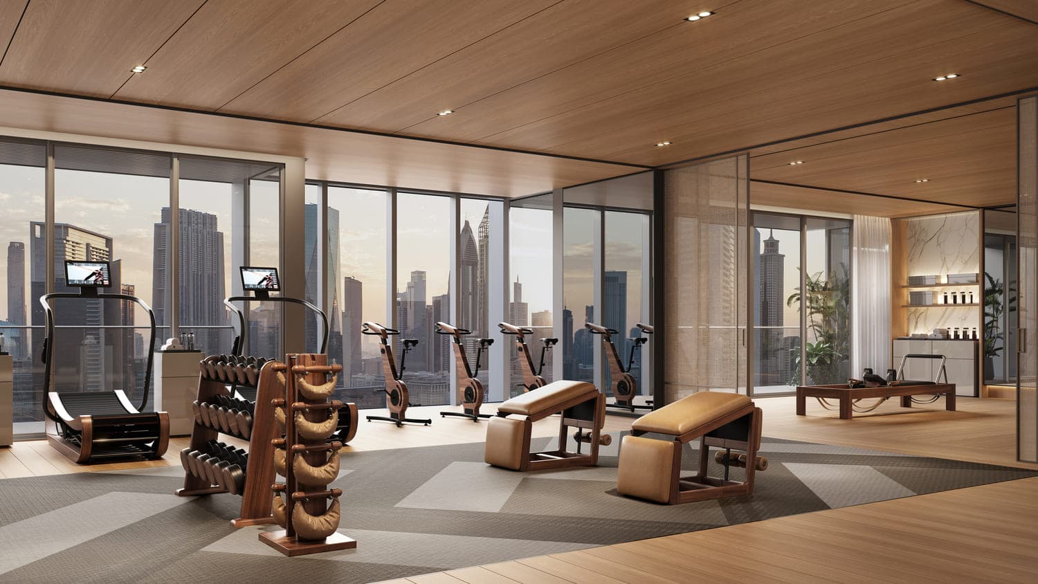  Fully-Equipped Gym