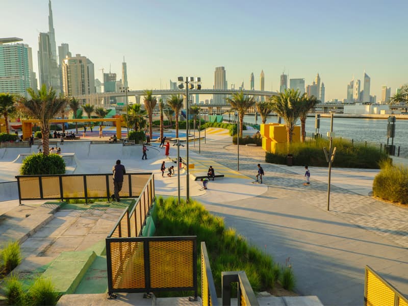Landscaped Plaza 