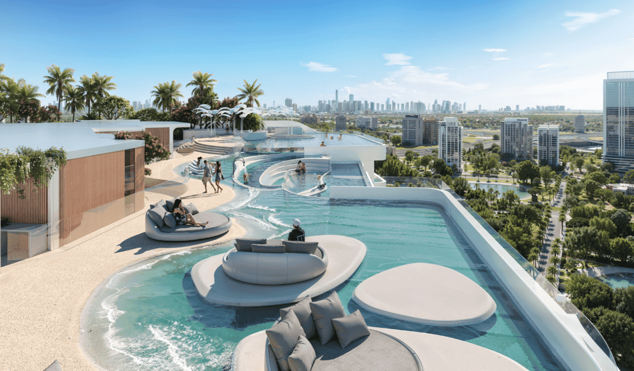 Sky Beach With Panoramic Vistas