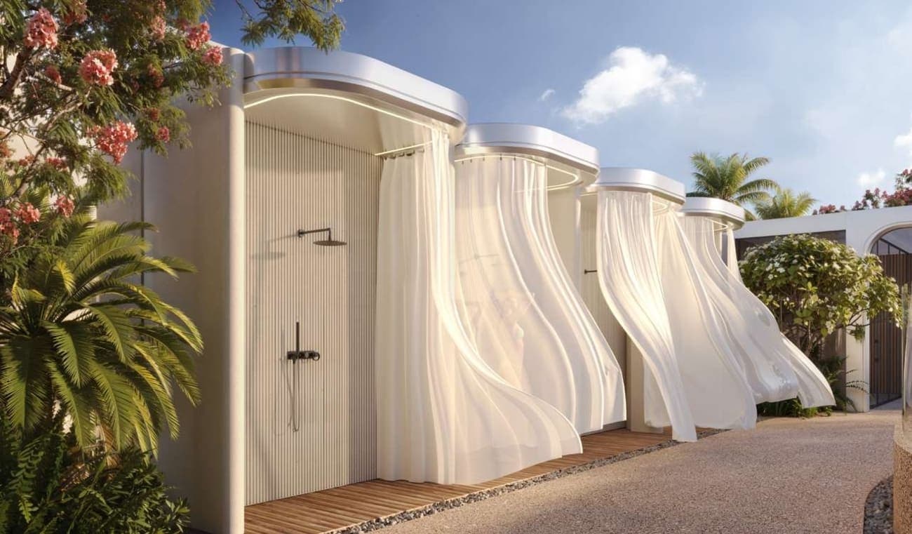 Poolside Shower
