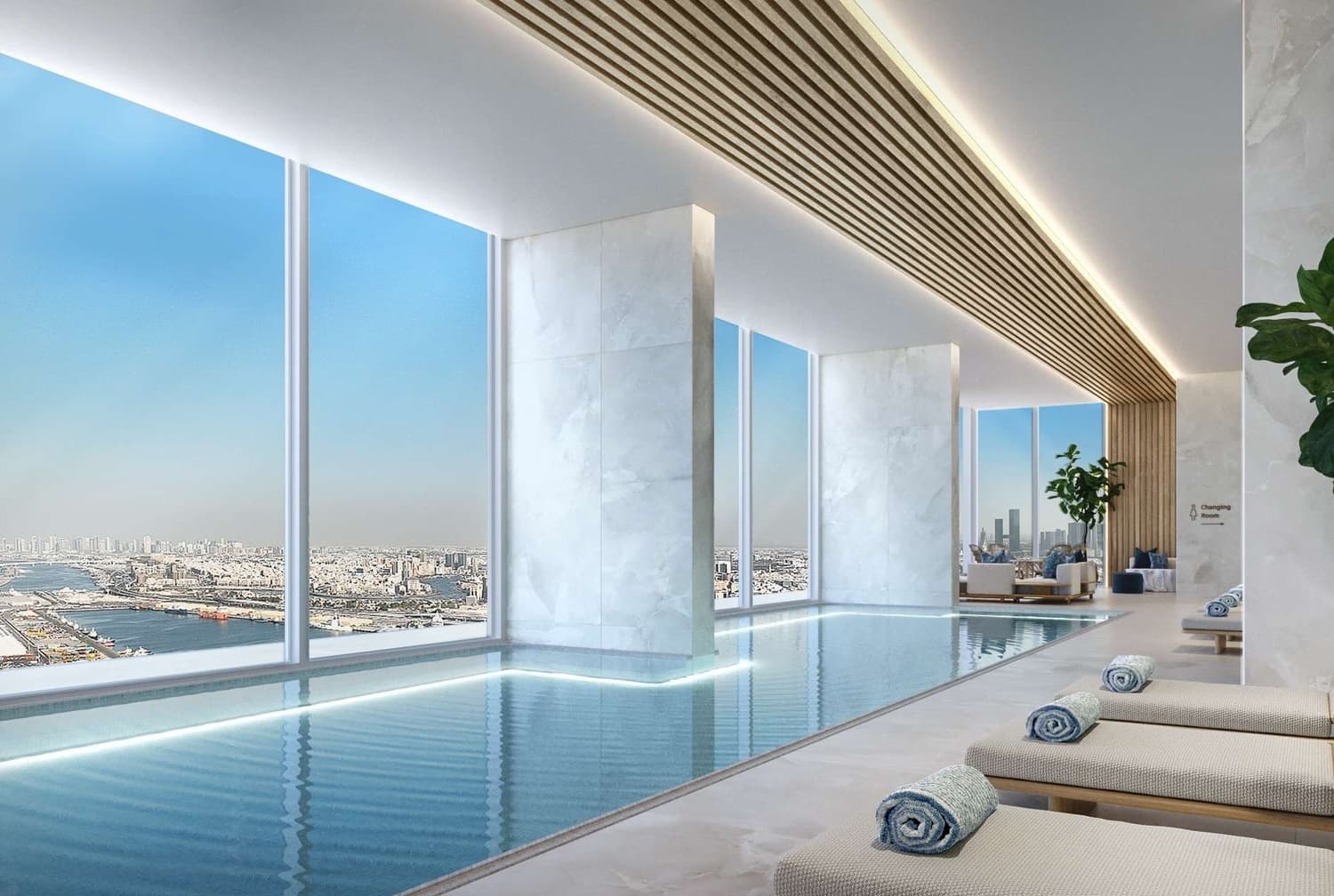 Indoor Infinity Pool 