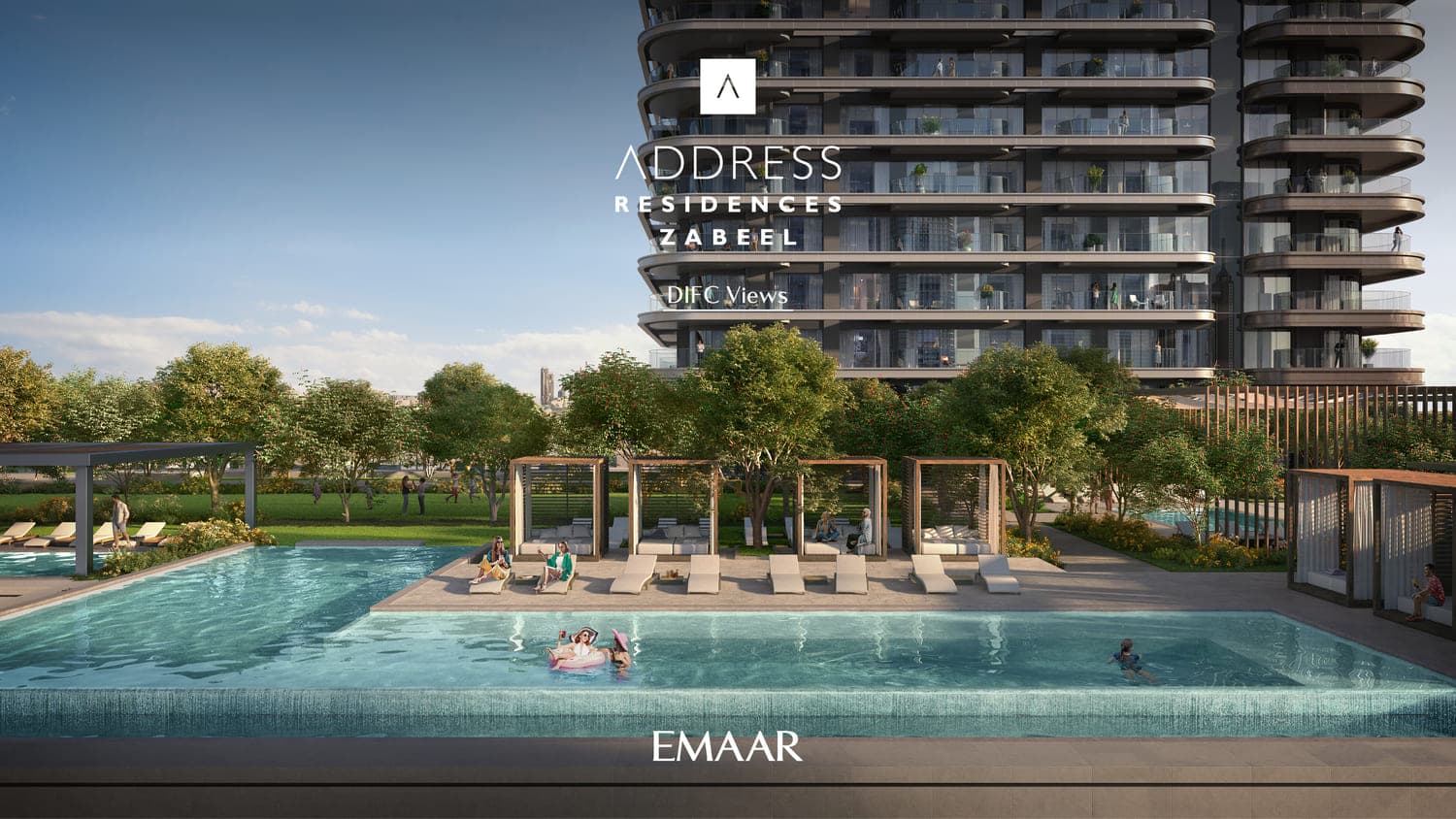 Pool Cabanas