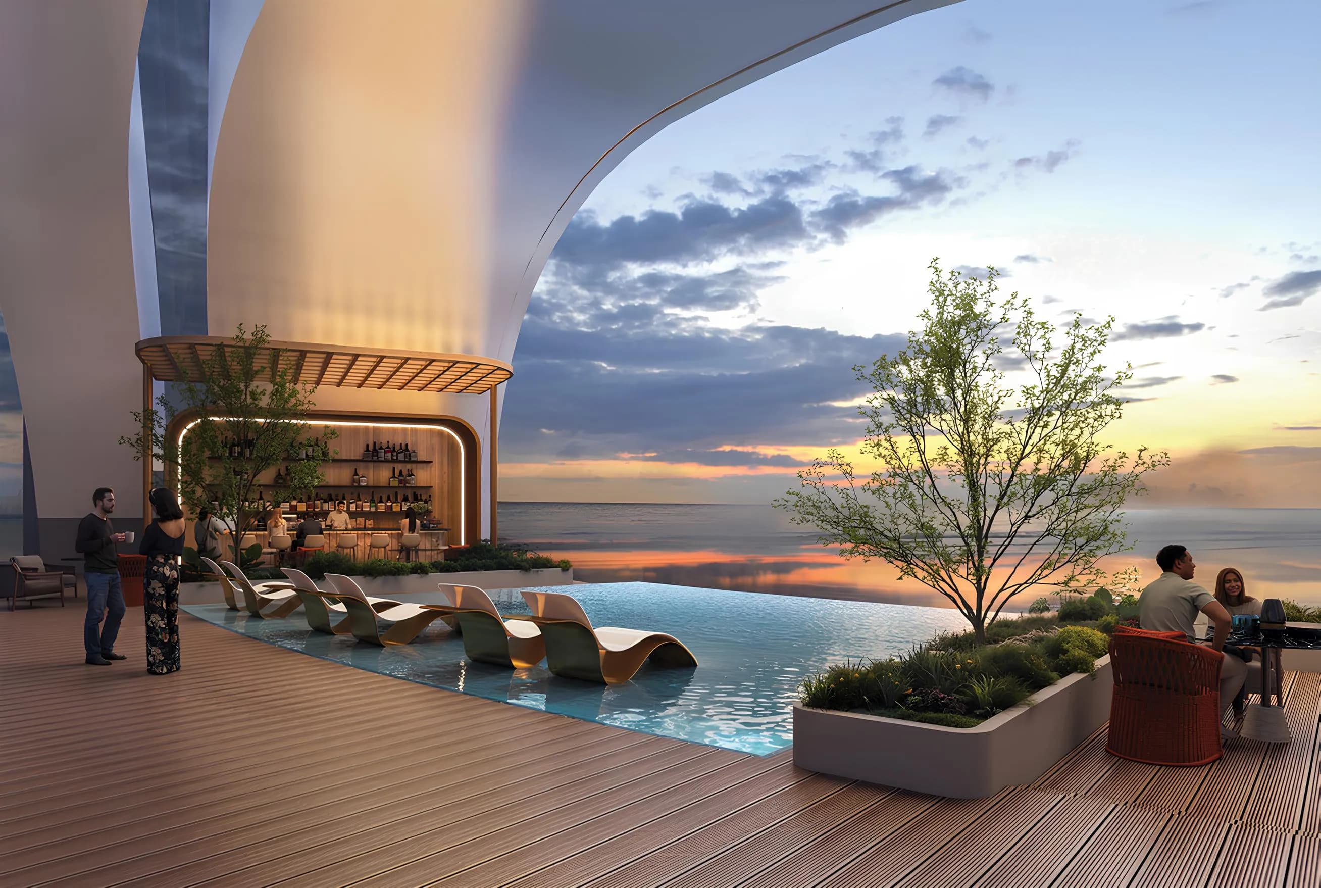Rooftop Pool Bar