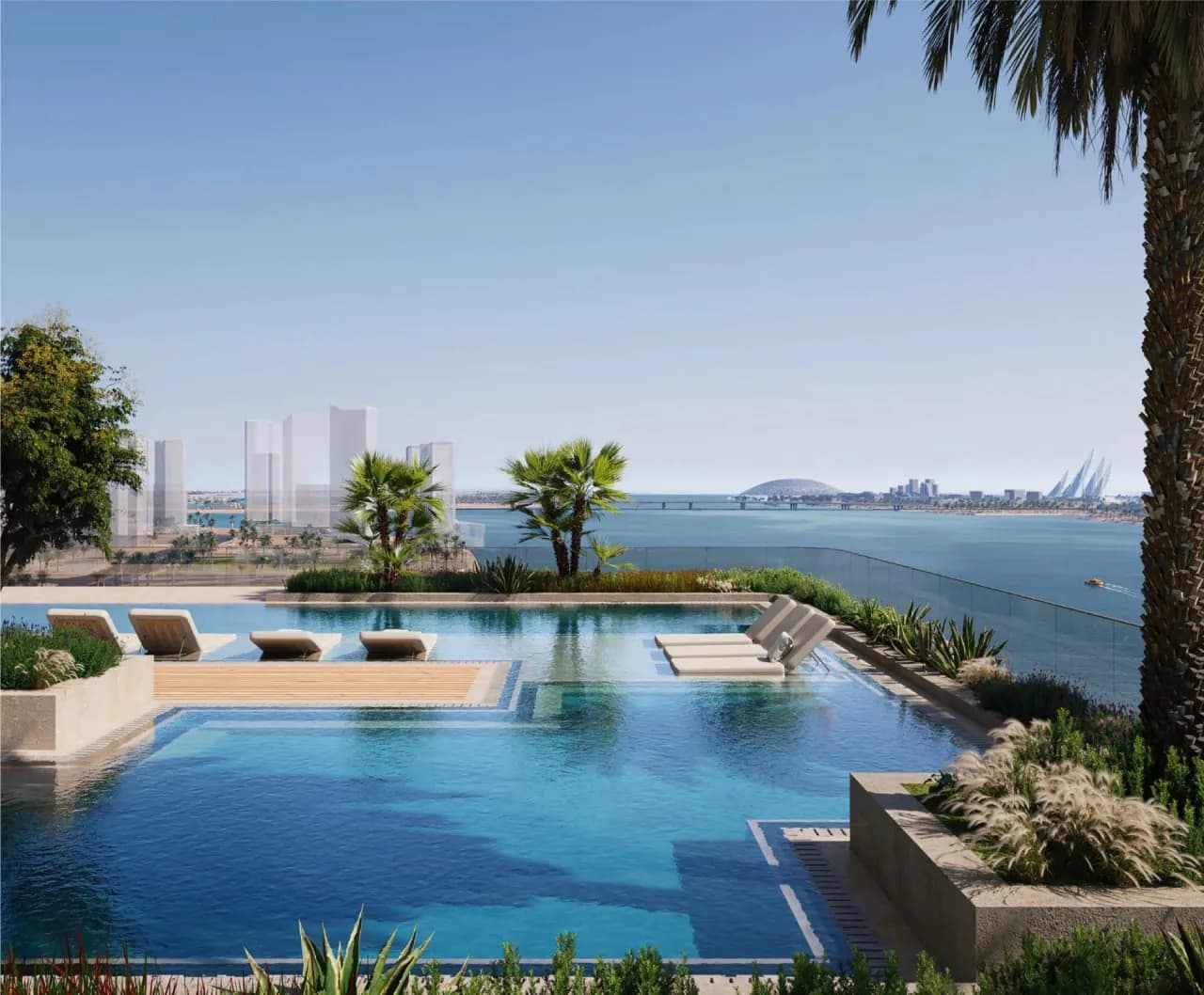 Swimming Pool & Pool Deck