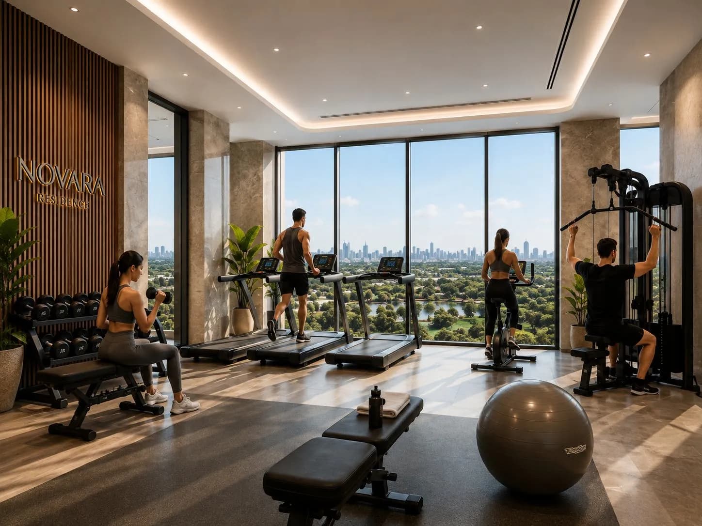 Fully Equipped Gym