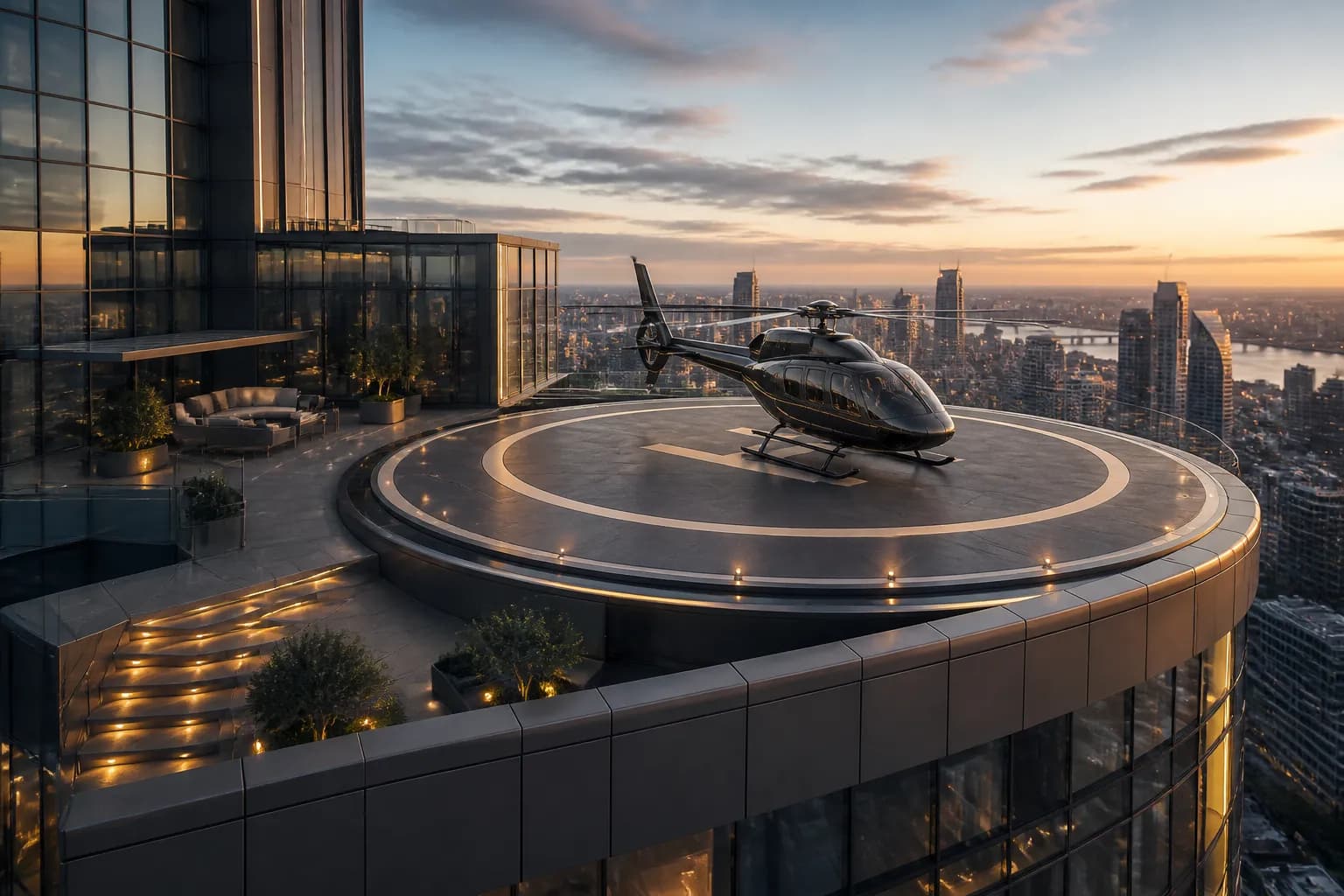 Rooftop Helipad