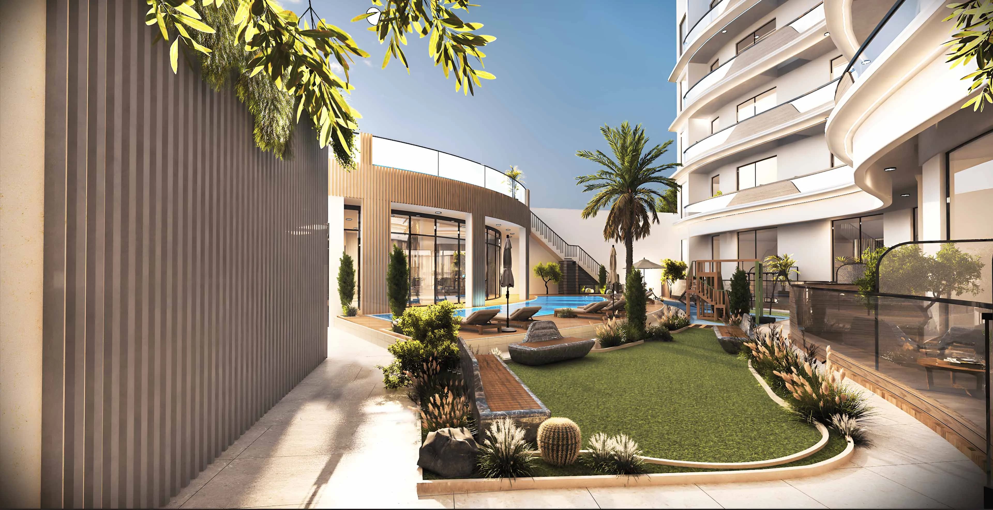 Landscaped Outdoor Areas