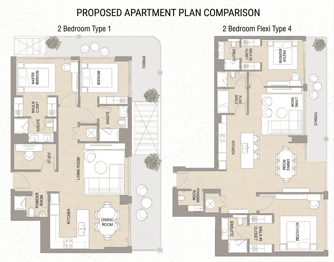 Soma Residences 2 Bedroom