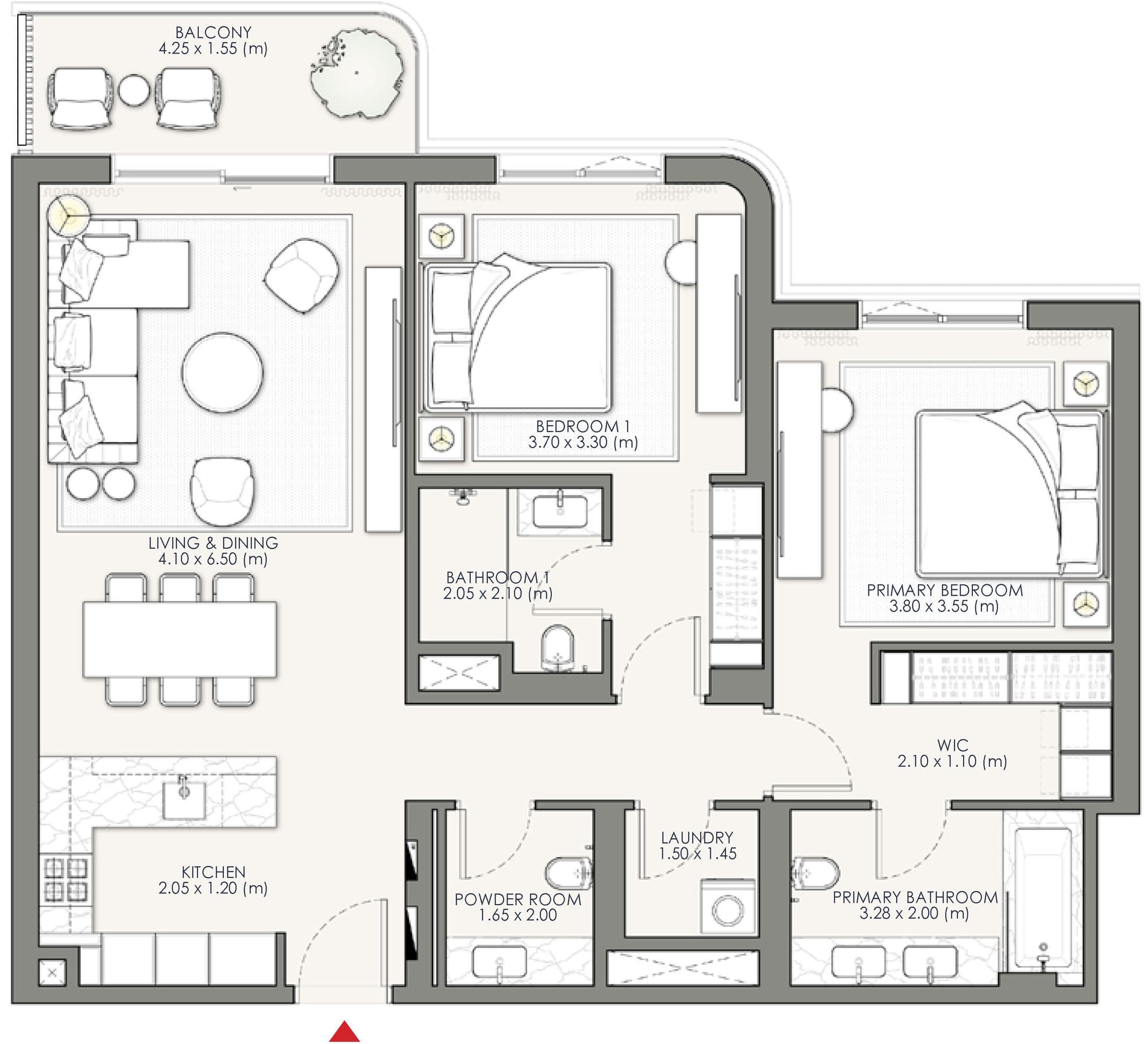 Palm Central Private Residences Phase 2 4 Bedroom