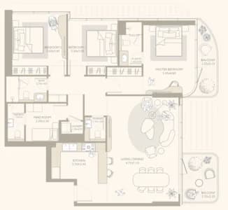 Isla Private Residences 3 Bedroom
