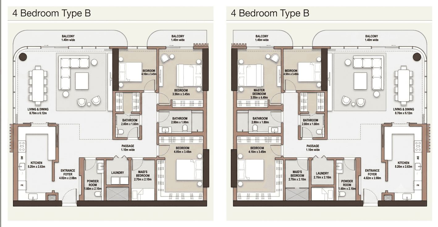 The Edit at d3 Tower C 4 Bedroom