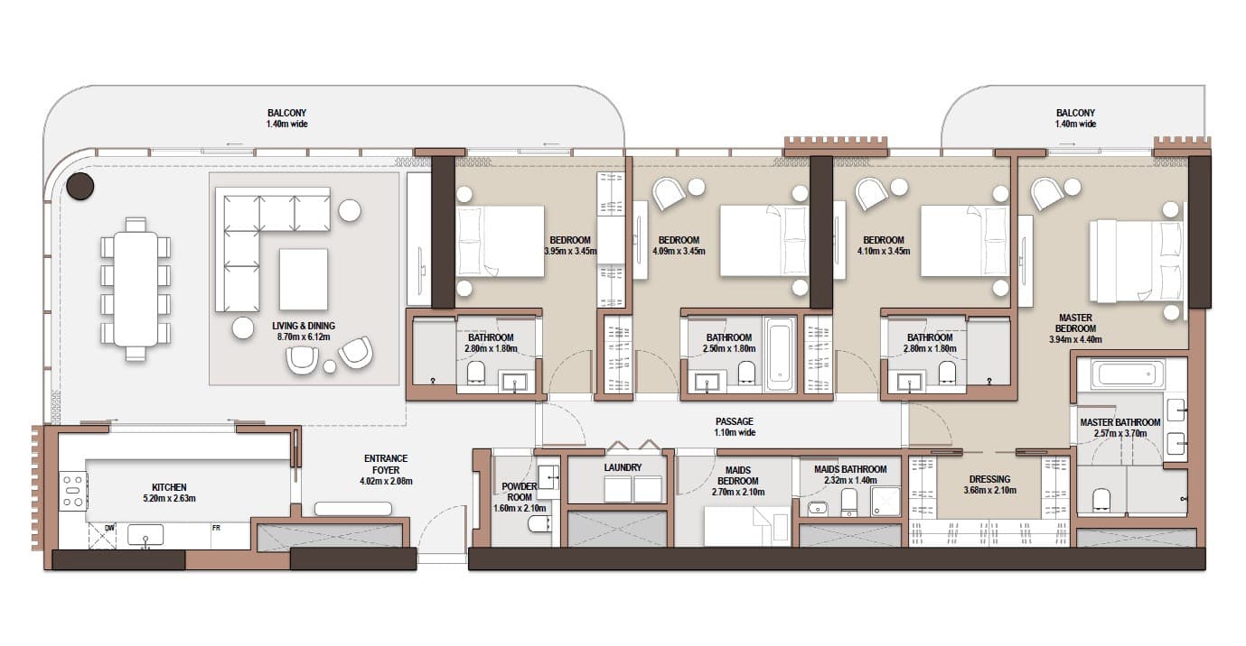 The Edit at d3 Tower C 5 Bedroom