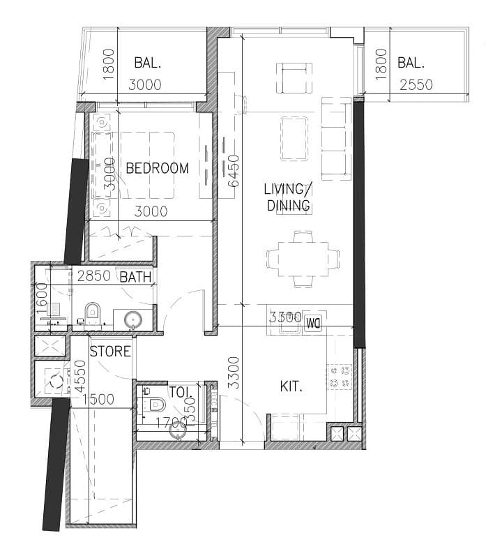 Aspin Grove 1 Bedroom