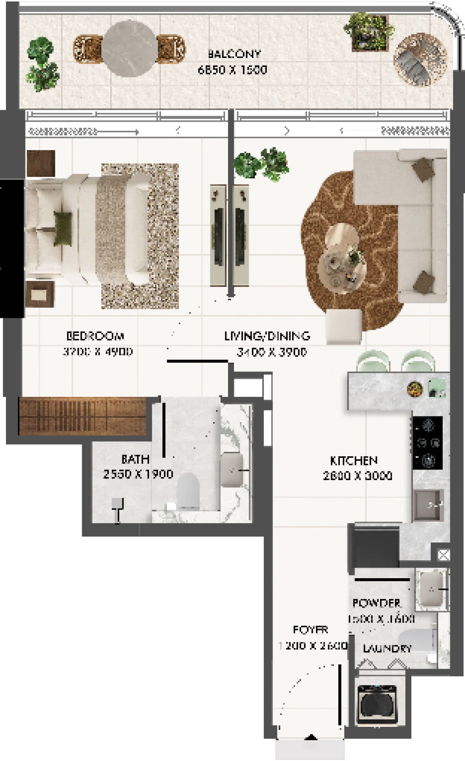 Eira Residence 1 Bedroom