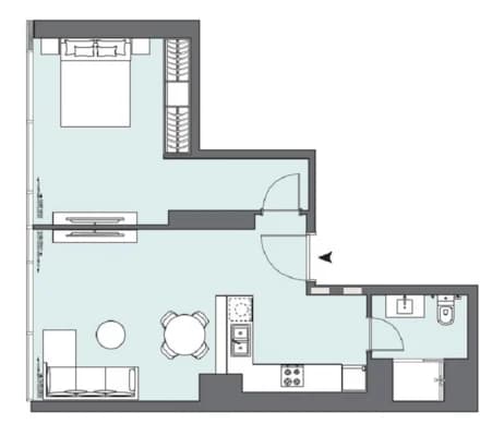 Peninsula Two 1 Bedroom