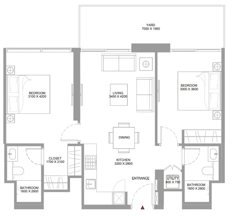 Starline Beach Residences 2 Bedroom