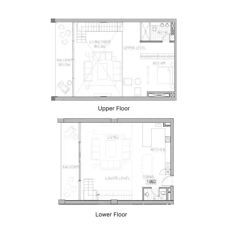 Chic Tower 1 Bedroom