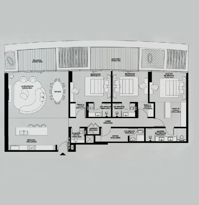 Lia by Avenew Development 3 Bedroom
